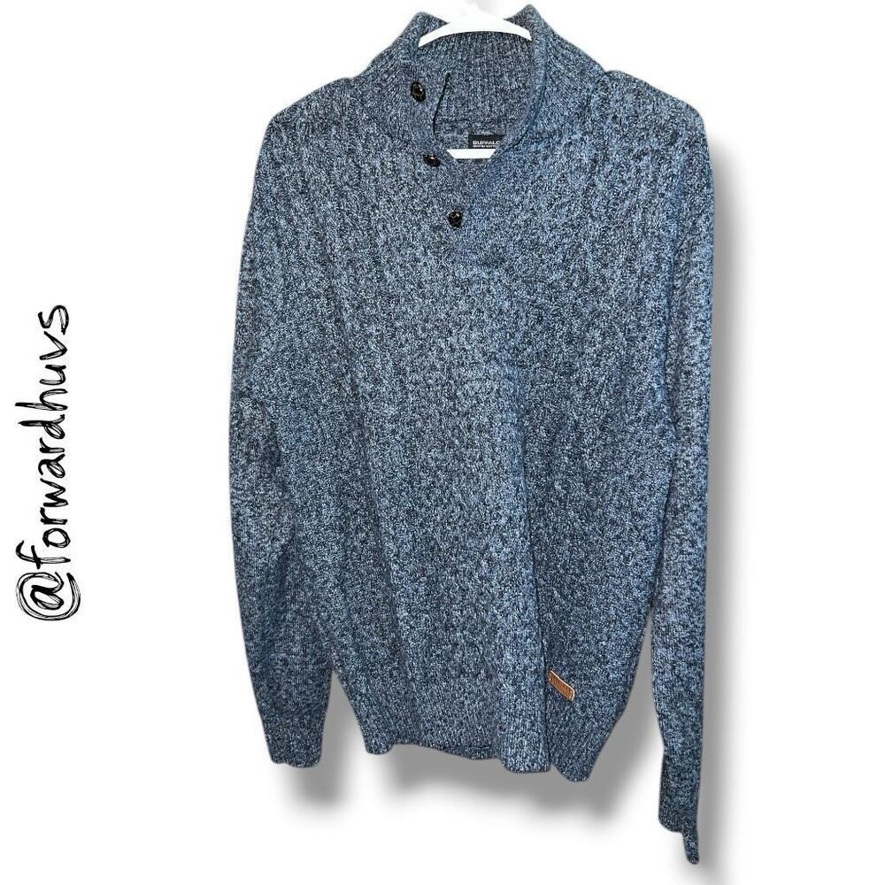 Buffalo David Bitton Merino Wool Sweater – Size Large – Textured Knit